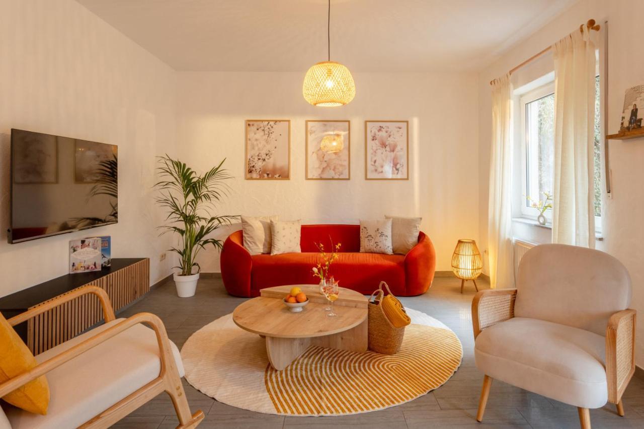 Pure Zen Suite I Eifelsteig I Sauna I Bbq I Garage غيرولشتاين المظهر الخارجي الصورة